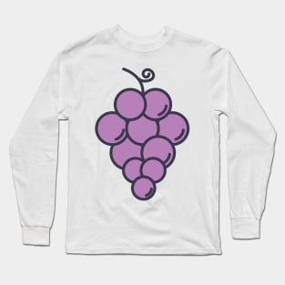 Cute Grapes Long Sleeve T-Shirt